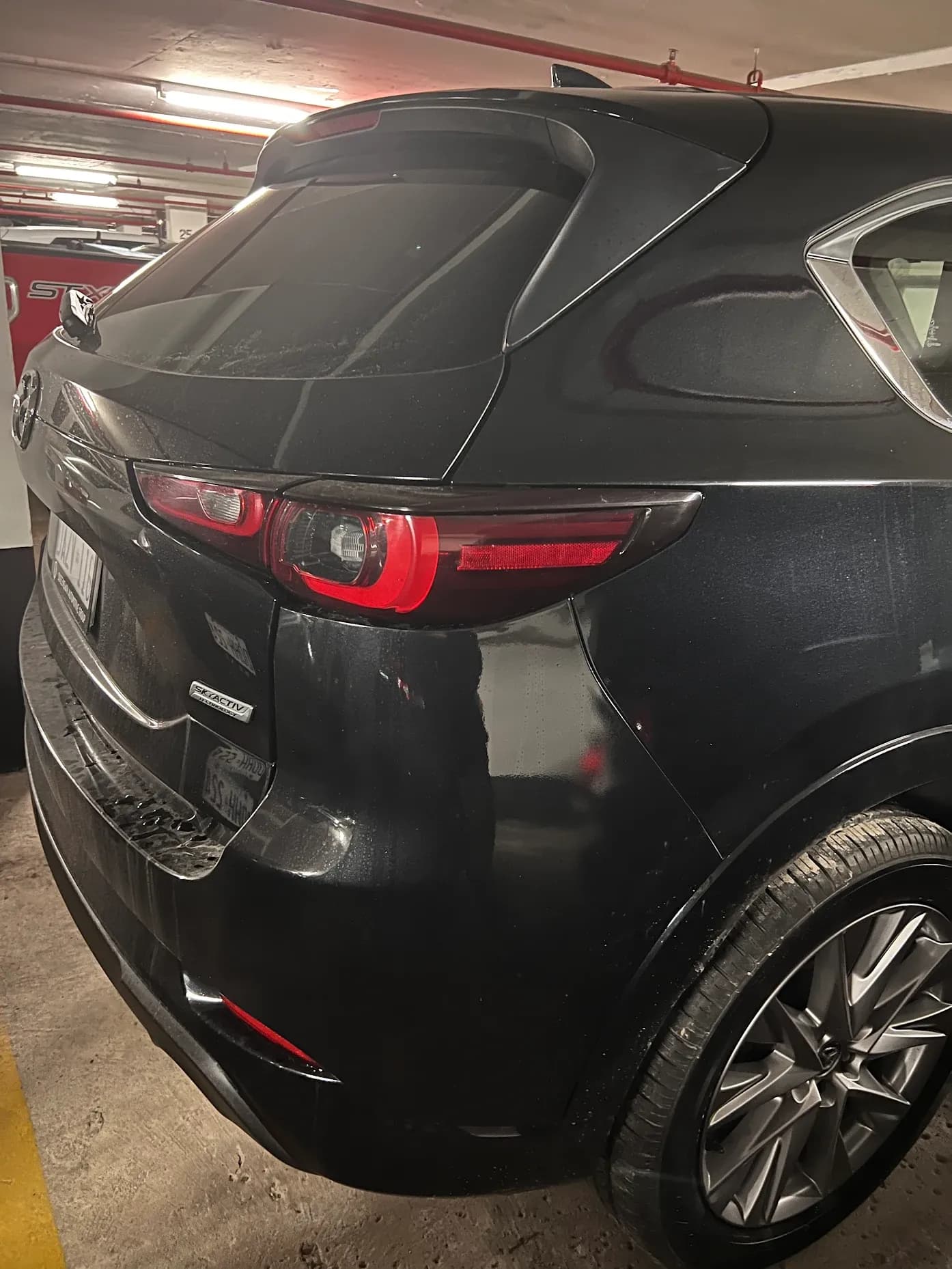 Mazda CX-3. Rear bumper, quarter panel & tailgate repair after